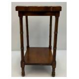 Vintage Mid Century Miniature BRANDT Brand Side Table 13" X 18" X 10"