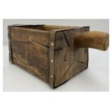 Misc. Vintage And Primitive Wood Items Including Grain Scoop And More