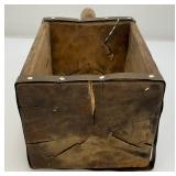 Misc. Vintage And Primitive Wood Items Including Grain Scoop And More