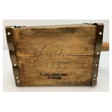 Misc. Vintage And Primitive Wood Items Including Grain Scoop And More