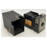 Misc. Vintage Cameras Including Coronet Made In France And More