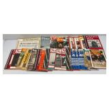 Misc. Vintage Magazines Including Newsweek War Magazines, Locomotive Engineers Journal And more