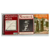 Misc. Vintage Magazines Including Newsweek War Magazines, Locomotive Engineers Journal And more