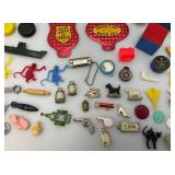 Misc. CRACKER JACK Miniature Collectibles And More