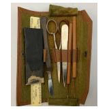 Misc. Vintage Items Including Vintage Airguide Binoculars And More