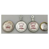 Vintage Collectible Political Buttons, Miniature License Plate Charm And More