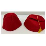 Vintage Felt Collectible Shine Circus Hats, Vintage Clothing And More