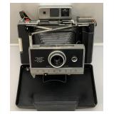 Vintage Polaroid 360 Land Camera In Vintage Carrying Case
