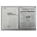 Vintage Sony STR-DE805G Fm Stereo FM/AM Receiver Inj Original Box