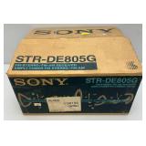 Vintage Sony STR-DE805G Fm Stereo FM/AM Receiver Inj Original Box