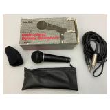 Large Group Of Studio Eguipment Including Radio Shack Microphone, Microphone Stand  And More