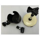 Large Group Of Studio Eguipment Including Radio Shack Microphone, Microphone Stand  And More