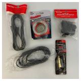 Large Group Of Studio Eguipment Including Radio Shack Microphone, Microphone Stand  And More