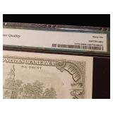 $100 1990 Federal Reserve Note Cleveland : Rickey Collection  Gem Uncirculated 66 EPQ  PMG Paper Money Guarantee -Tax Exempt