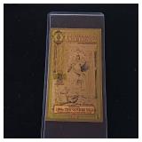 Nevada Goldback $1 Note  Contains 1:1000 Troy oz of 24Karat pure Gold - TAX EXEMPT
