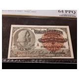 Admit One 1893 Columbus Series A  Chicago, IL  World
