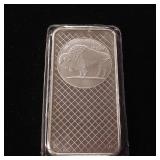 10 Ounce Silver Bar  Buffalo Head - .999 Pure Silver  Tax Exempt