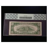1953 - $10 Dollar Silver Certificate  Very Fine 30 PCGS Currency Rated  The Rickey Collection -TAX EXEMPT