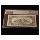 1969A Federal Reserve Note of New York  66 Gem Uncirculated -  PMG Paper Money Guarantee  The Rickey Collection -TAX EXEMPT
