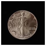 1987 Silver Eagle - 99.9% pure silver One Troy Ounce in pristine, uncirculated condition - TAX EXEMPT