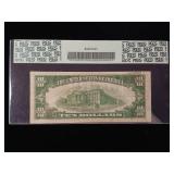 Year 1953 - $10 Dollar Silver Certificate  Very Fine 30 PCGS Currency Rated  The Rickey Collection - TAX EXEMPT