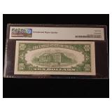 1950B - $10 Dollar Silver Certificate  64 Choice Uncirculated -  PMG Paper Money Guarantee - TAX EXEMPT