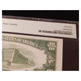 1950B - $10 Dollar Silver Certificate  64 Choice Uncirculated -  PMG Paper Money Guarantee - TAX EXEMPT