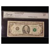 1990 $100 Federal Reserve Note  Very Fine 35 Legacy Currency Graders  The Rickey Collection - TAX EXEMPT