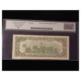 1990 $100 Federal Reserve Note  Very Fine 35 Legacy Currency Graders  The Rickey Collection - TAX EXEMPT