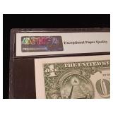 2009 $1 Federal Reserve Note Dallas  66 EPQ Gem Uncirculated  PMG Paper Money Guarantee  - TAX EXEMPT