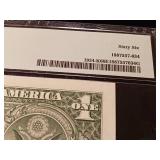 2009 $1 Federal Reserve Note Dallas  66 EPQ Gem Uncirculated  PMG Paper Money Guarantee  - TAX EXEMPT