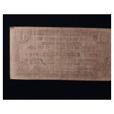 2018 Venezuela Banco Central 10 Bolivares uncirculated plus a 1942 Philippines Emergency Currency (used condition) Ten Centavos - TAX EXEMPT