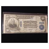 National Currency Drovers and Mechanics Ten Dollars  Baltimore  2499  Dated Dec 30, 1929  - TAX EXEMPT