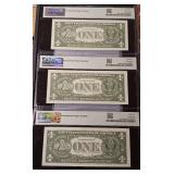 2 note series 1963A Federal Reserve Notes New York   65 EPQ Gem Uncirculated  PMG Paper Money Guarantee  - TAX EXEMPT