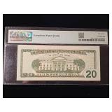 2017A $20 Federal Reserve Note Chicago  35 Choice Very Fine  PMG Paper Money Guarantee - TAX EXEMPT