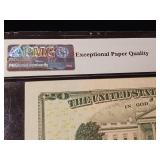 2017 $20 Federal Reserve Note San Francisco  45 Choice Extremely Fine  PMG Paper Money Guarantee - TAX EXEMPT