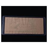 Print Error Web Press or insufficient inking error -  $1 2013 Fed Note with faint back side  - TAX EXEMPT