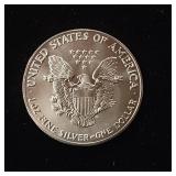 1987 Silver Eagle - 99.9% pure silver One Troy Ounce  - Like new uncirculated! - TAX EXEMPT