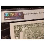 Courtesy Autograph - $2 1995 Federal Reserve Note Atlanta  65 EPQ Gem Uncirculated  PMG Paper Money Guarantee   - TAX EXEMPT