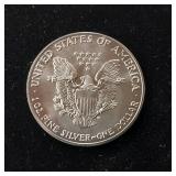 1987 Silver Eagle - 99.9% pure silver One Troy Ounce  - Like new uncirculated! - TAX EXEMPT