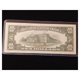 RARE ERROR BILL in very fine condition - 1977 Federal Reserve Note  Double Print  RARE! - TAX EXEMPT