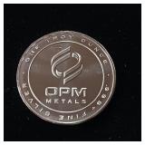 1 Uncirculated Bullion Coin  1 troy ounce total  OPM Metals  Tax Exempt .999% Silver - Made in the USA
