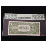 1935C $1 Silver Certificate - Backwards run of 5  Sum 25  GEM New 65 PPQ  PCGS The Rickey Collection - TAX EXEMPT