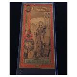 Nevada Goldback $10 Note  Contains 1:1000 Troy oz of 24Karat pure gold. - TAX EXEMPT