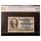 Admit One 1893 Washington Series A  Chicago, IL  World