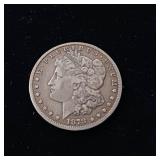 1878 Carson City Morgan Silver Dollar  90% Silver  Very Fine - TAX EXEMPT