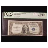 1935E Star Note Silver Certificate  Choice New 63 PPQ  The Rickey Collection - TAX EXEMPT