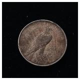 1923D Peace Silver Dollar  90% Silver (nicks see pics) - TAX EXEMPT