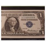 Fancy Silver Certificate from 1957 - $1 Gem New 66 PPQ by PCGS Currency - TAX EXEMPT