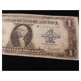 1923 Speelman/White One $1 Silver Paper Dollar  FR#237  Large SIZE Bill - TAX EXEMPT